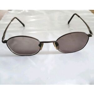 Vintage Chaps 52 Ralph Lauren Eyeglasses Sunglasses Bronze Oval Frame Only